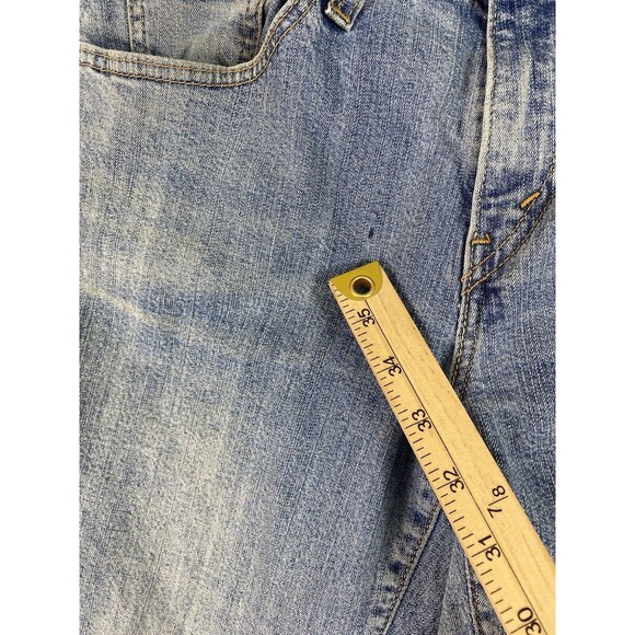 Levis 550 Jeans Womens 28x27 Blue Relaxed Bootcut Stonewash Y2K Tag 10M* - Picture 13 of 14